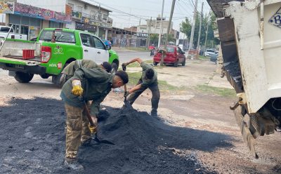 LUIS GUILLÓN: CONTINÚAN LAS OBRAS DE BACHEO