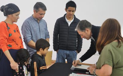 FERNANDO GRAY ENCABEZÓ LA TOMA DE FIRMAS DE ESCRITURAS DE VIVIENDAS PARA 139 FAMILIAS DEL DISTRITO