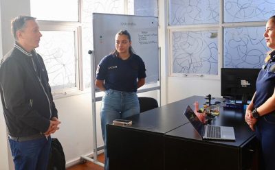 FERNANDO GRAY RECORRIÓ LA SEDE DE LA DIRECCIÓN DE INVESTIGACIONES DE DELITOS FEDERALES