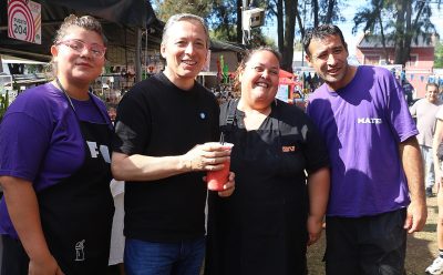 FERNANDO GRAY RECORRIÓ STANDS DE EMPRENDIMIENTOS LOCALES EN LA EXPO ESTEBAN ECHEVERRÍA