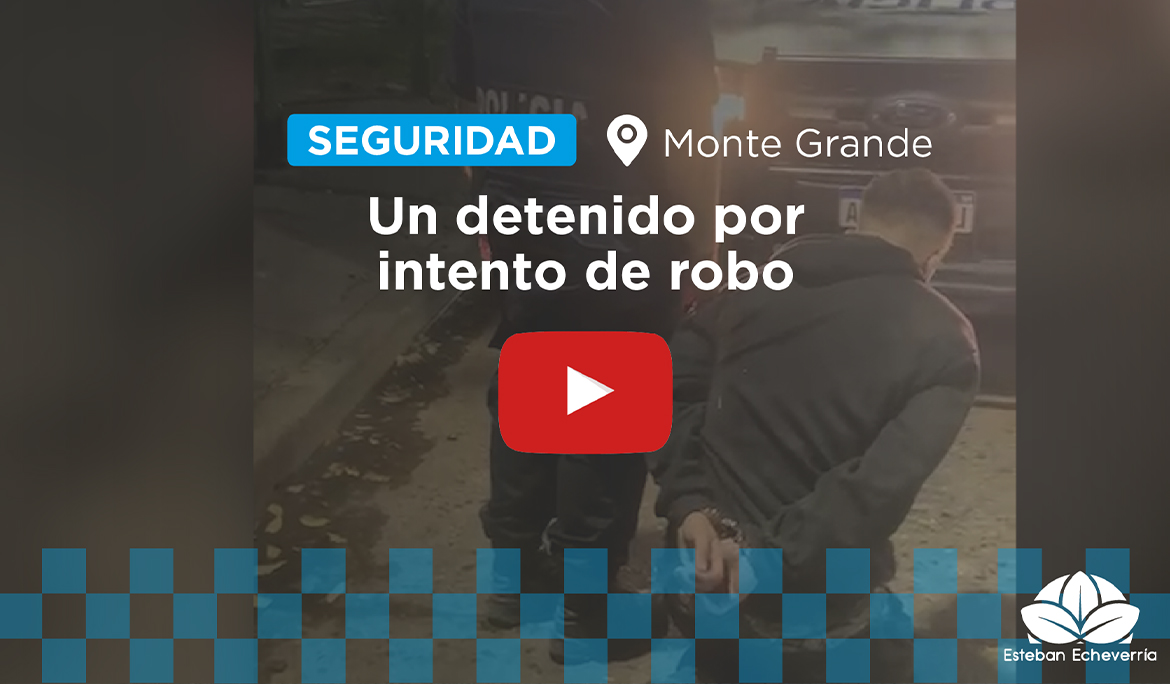 MONTE GRANDE: DETIENEN A UN HOMBRE QUE INTENTÓ ROBAR EN UN DEPÓSITO