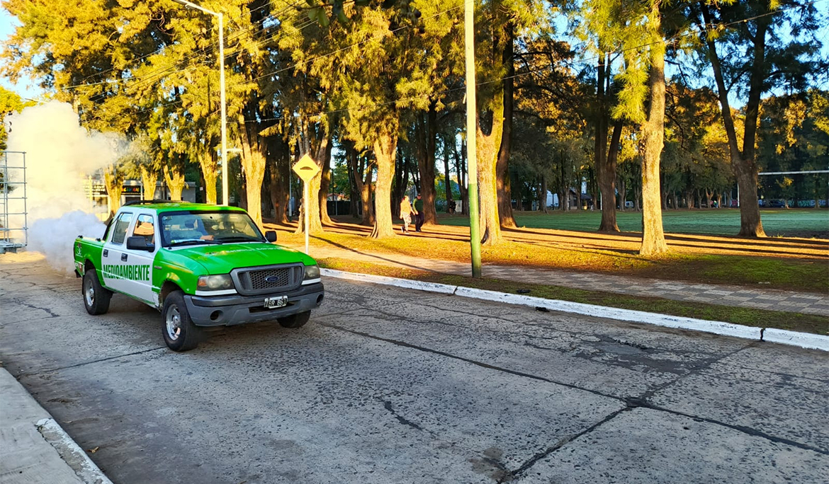 NUEVOS OPERATIVOS DE FUMIGACIÓN EN EL DISTRITO