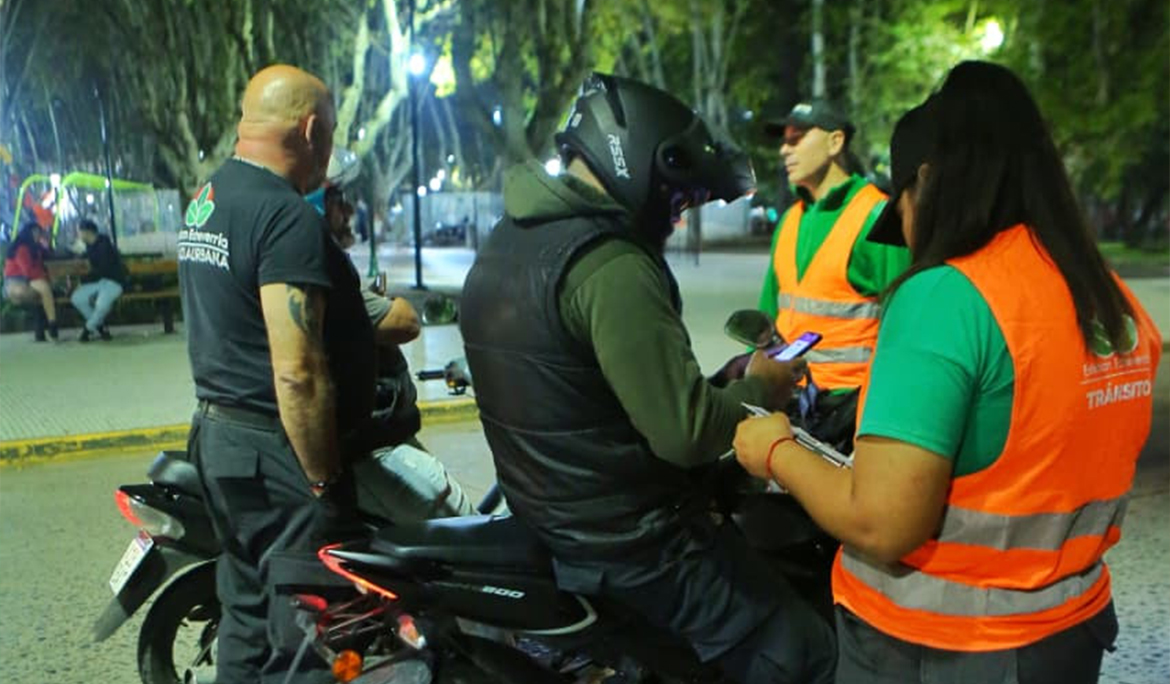 OPERATIVOS DE SEGURIDAD Y CONTROL VEHICULAR EN MONTE GRANDE Y EL JAGÜEL