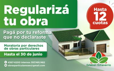 MORATORIA POR DERECHOS DE OBRAS PARTICULARES