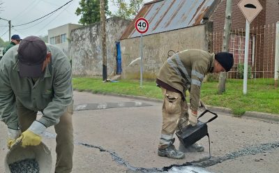LUIS GUILLÓN: CONTINÚAN LAS TAREAS DE TOMADO DE JUNTAS