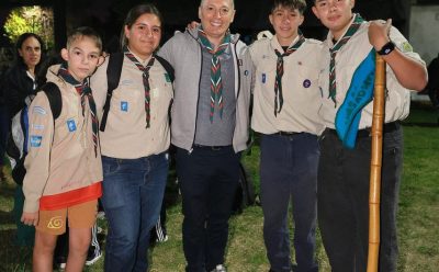 EL INTENDENTE FERNANDO GRAY PARTICIPÓ DEL 20° ANIVERSARIO DEL GRUPO SCOUT ISLAS MALVINAS