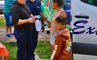 MONTE GRANDE SUR: OPERATIVO DE RECARGA DE GARRAFAS A BAJO COSTO EN BARRIO GRANDE