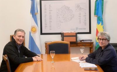 FERNANDO GRAY SE REUNIÓ CON FLAVIA TERIGI POR OBRAS DE INFRAESTRUCTURA EN ESCUELAS DE ESTEBAN ECHEVERRÍA