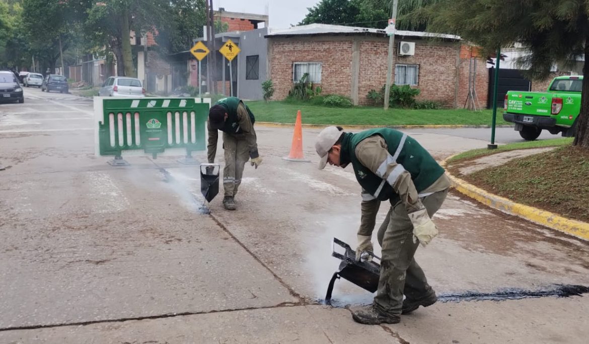 LUIS GUILLÓN: AVANZAN LOS TRABAJOS DE TOMADO DE JUNTAS