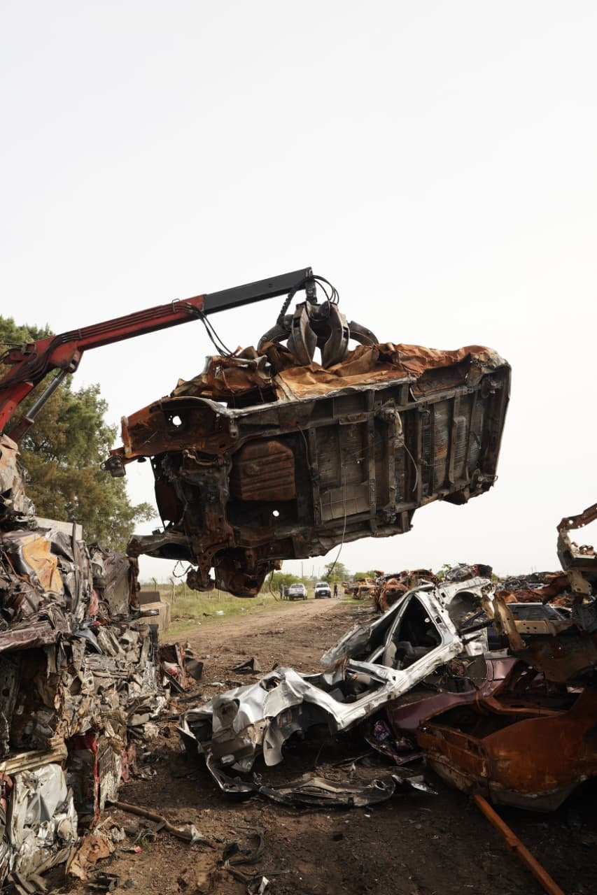 CANNING: NUEVO OPERATIVO DE COMPACTACIÓN DE VEHÍCULOS