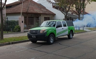AVANZAN LAS TAREAS DE FUMIGACIÓN EN ESTEBAN ECHEVERRÍA