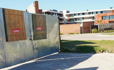 EL MUNICIPIO CLAUSURÓ UNA OBRA EN CONSTRUCCIÓN EN CANNING POR OCASIONAR RUIDOS MOLESTOS