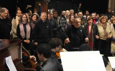 FERNANDO GRAY PARTICIPÓ DEL 62º ANIVERSARIO DE LA BIBLIOTECA POPULAR FLORENTINO AMEGHINO DE LUIS GUILLÓN