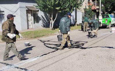 NUEVOS TRABAJOS DE TOMADO DE JUNTAS EN LUIS GUILLÓN
