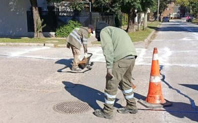 NUEVOS TRABAJOS DE TOMADO DE JUNTAS EN MONTE GRANDE