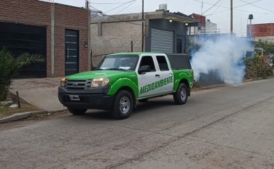 SIGUEN LAS TAREAS DE FUMIGACIÓN EN ESTEBAN ECHEVERRÍA