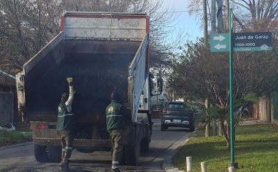 LUIS GUILLÓN: CONTINÚAN LOS TRABAJOS DE BACHEO