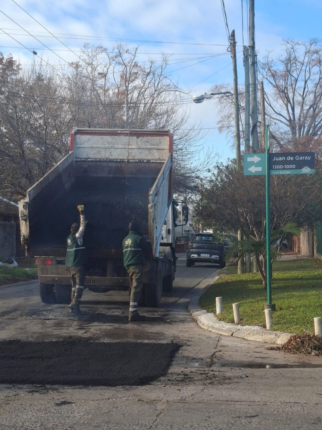 LUIS GUILLÓN: CONTINÚAN LOS TRABAJOS DE BACHEO