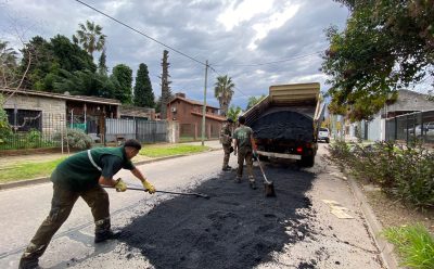 LUIS GUILLÓN: CONTINÚAN LOS TRABAJOS DE BACHEO