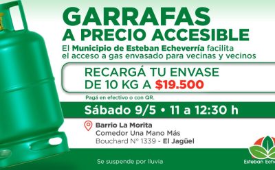 OPERATIVO DE RECARGA DE GARRAFAS EN EL JAGÜEL