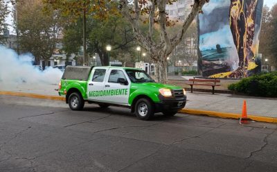 AVANZAN LAS TAREAS DE FUMIGACIÓN EN ESTEBAN ECHEVERRÍA