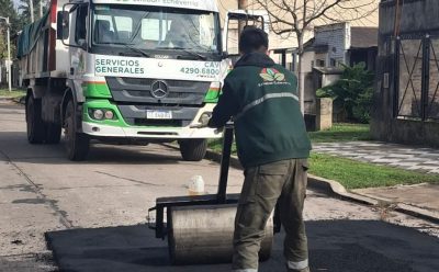CONTINÚAN LAS OBRAS DE BACHEO