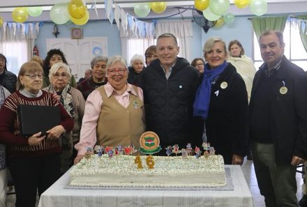 FERNANDO GRAY COMPARTIÓ CON VECINAS Y VECINOS LA CELEBRACIÓN POR EL 46° ANIVERSARIO DEL CENTRO DE JUBILADOS Y PENSIONADOS DEL PARTIDO DE ESTEBAN ECHEVERRÍA