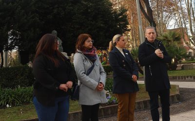FERNANDO GRAY ENCABEZÓ EL ACTO POR EL DÍA DE LA BANDERA EN ESTEBAN ECHEVERRÍA