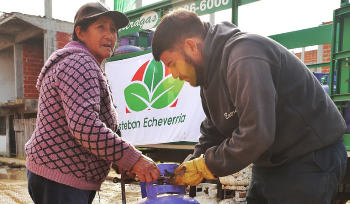 NUEVO OPERATIVO DE RECARGA DE GARRAFAS A PRECIO ECONÓMICO EN 9 DE ABRIL