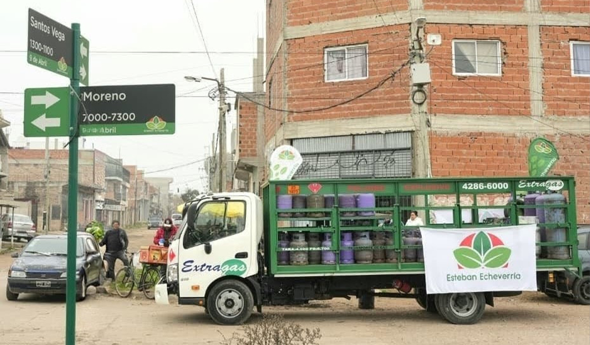 OPERATIVO DE RECARGA DE GARRAFAS EN 9 DE ABRIL