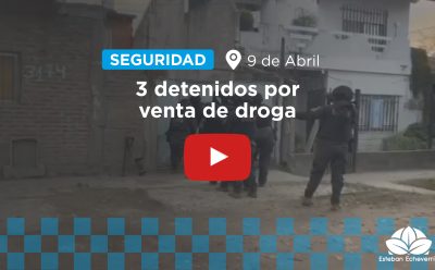 9 DE ABRIL: TRES DETENIDOS Y MÁS DE 150 DOSIS DE PASTA BASE SECUESTRADAS
