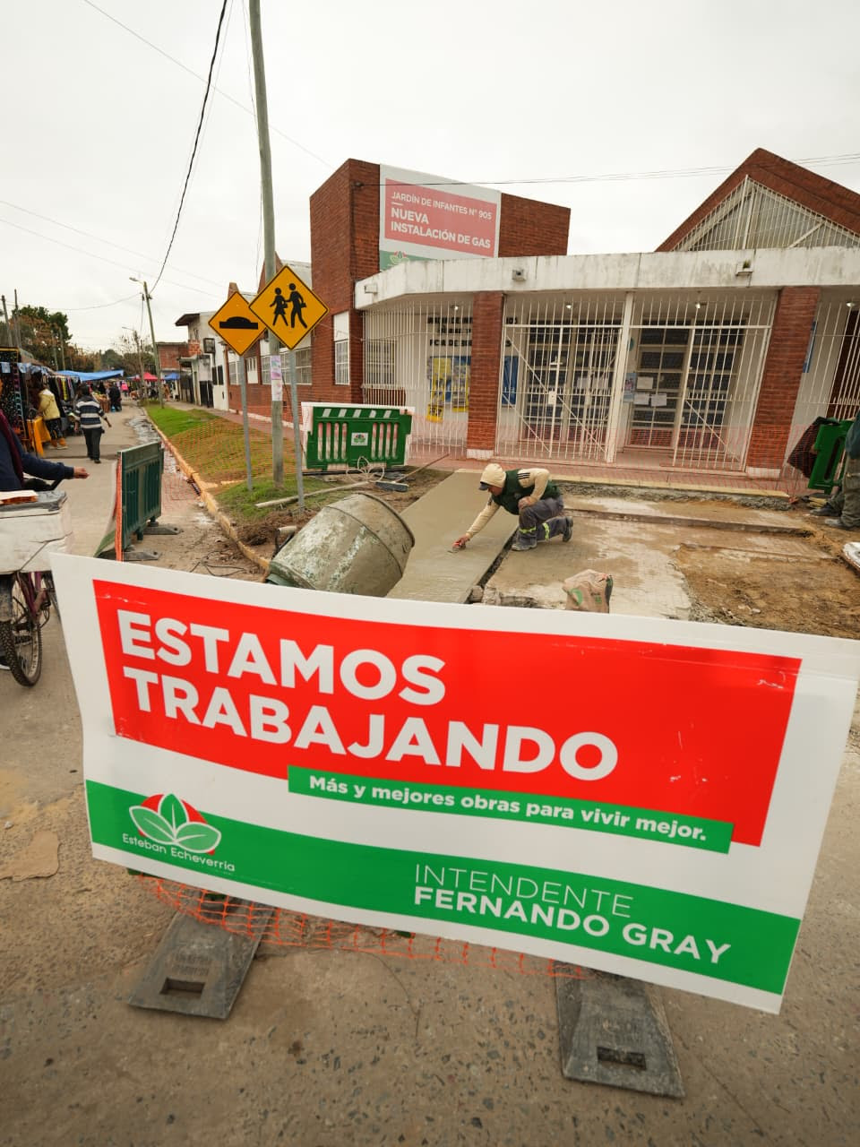 AVANZA LA CONSTRUCCIÓN DE RAMPAS