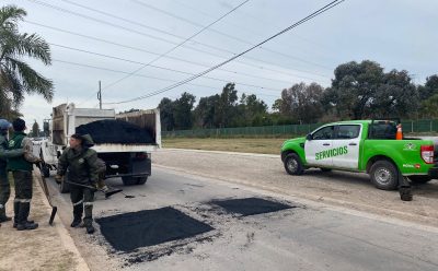 NUEVAS OBRAS DE BACHEO EN CANNING