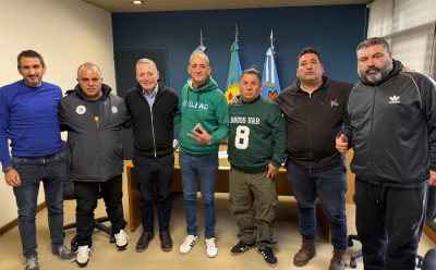 FERNANDO GRAY RECIBIÓ A AUTORIDADES DEL SINDICATO DE OBREROS Y EMPLEADOS DE LA INDUSTRIA DE LA CARNE DE ESTEBAN ECHEVERRÍA
