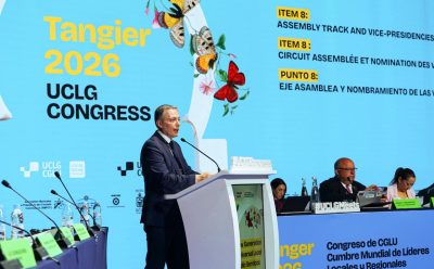 FERNANDO GRAY PARTICIPÓ DEL CONGRESO DE CGLU Y LA CUMBRE MUNDIAL DE LÍDERES LOCALES Y REGIONALES