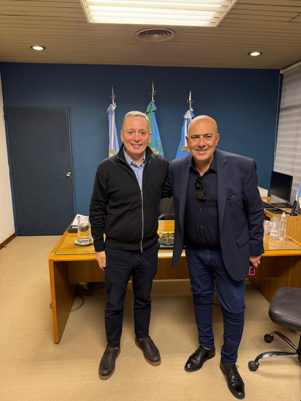 FERNANDO GRAY SE REUNIÓ CON EL SECRETARIO GENERAL DEL SINDICATO DE EMPLEADOS DE COMERCIO DE LOMAS DE ZAMORA, ESTEBAN ECHEVERRÍA Y EZEIZA