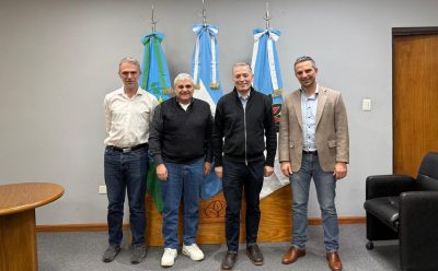 FERNANDO GRAY SE REUNIÓ CON DIRECTIVOS DE MAXICONSUMO PARA ANALIZAR INVERSIONES EN EL DISTRITO