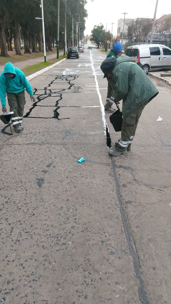 NUEVAS TAREAS DE TOMADO DE JUNTAS EN MONTE GRANDE