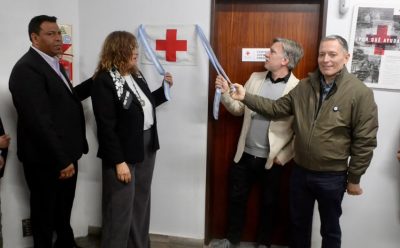 FERNANDO GRAY PARTICIPÓ DE LA INAUGURACIÓN DEL CENTRO DE OPERACIONES DE EMERGENCIAS DE LA CRUZ ROJA DE ESTEBAN ECHEVERRÍA