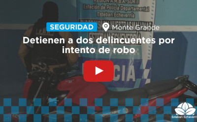 DOS MOTOCHORROS DETENIDOS POR INTENTO DE ROBO