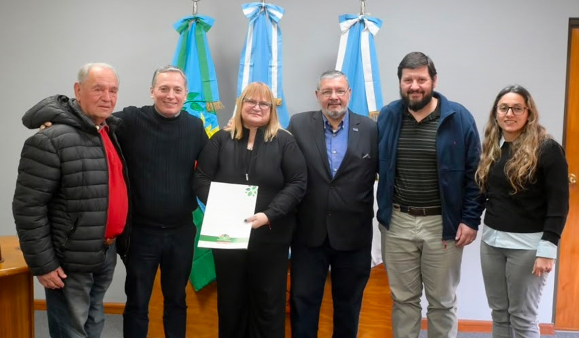 FERNANDO GRAY RECIBIÓ A AUTORIDADES DEL ROTARY CLUB MONTE GRANDE DEL CENTENARIO