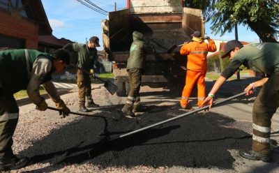 LUIS GUILLÓN: CONTINÚAN LOS TRABAJOS DE BACHEO
