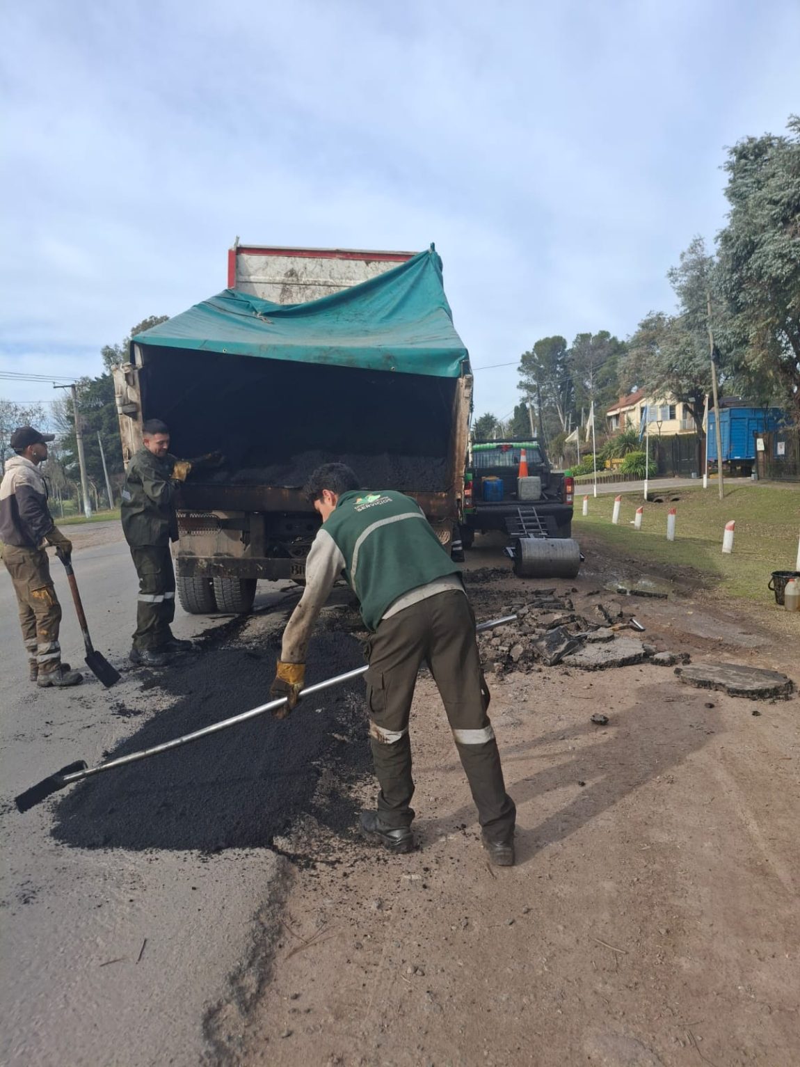 CANNING: SIGUEN ADELANTE LOS TRABAJOS DE BACHEO