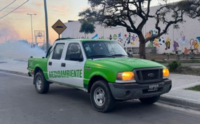 AVANZAN LAS TAREAS DE FUMIGACIÓN EN ESTEBAN ECHEVERRÍA