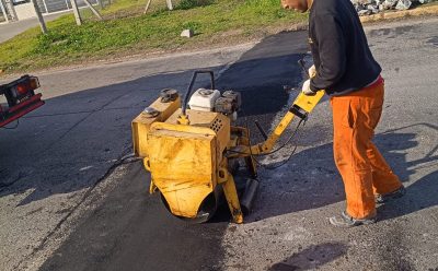 NUEVAS OBRAS DE BACHEO EN EL JAGÜEL