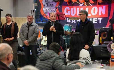FERNANDO GRAY PARTICIPÓ DEL 75° ANIVERSARIO DEL CLUB UNIÓN VECINAL DE LUIS GUILLÓN