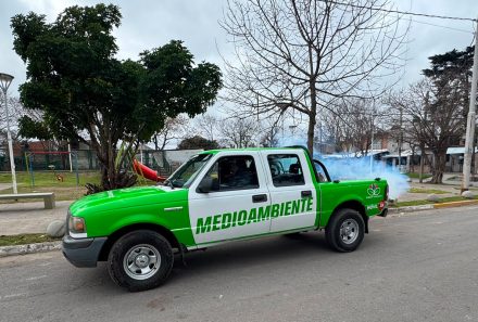 AVANZAN LAS TAREAS DE FUMIGACIÓN EN ESTEBAN ECHEVERRÍA