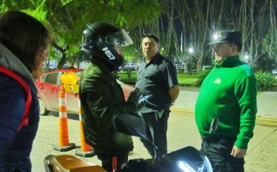 EL MUNICIPIO REALIZÓ OPERATIVOS DE SEGURIDAD Y CONTROL VEHICULAR EN MONTE GRANDE