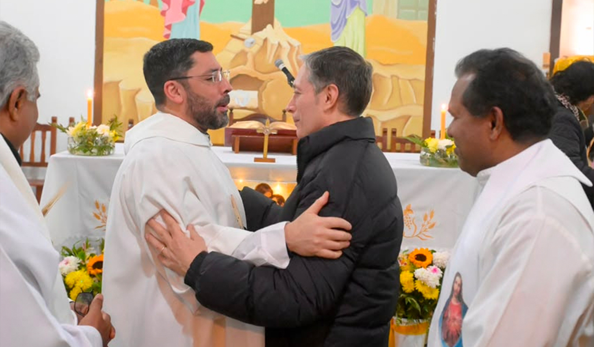 FERNANDO GRAY ACOMPAÑÓ LA CELEBRACIÓN DE LAS FIESTAS PATRONALES DE SAN CAYETANO EN EL JAGÜEL