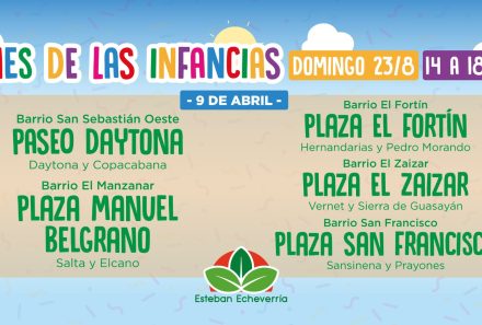 MES DE LAS INFANCIAS: LOS FESTEJOS CONTINÚAN EN 9 DE ABRIL